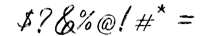 HiddenStories Font OTHER CHARS