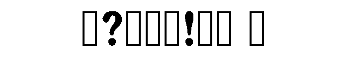 Hiddy Regular Font OTHER CHARS
