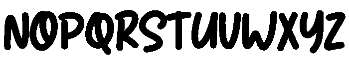 Hidgoi Font UPPERCASE