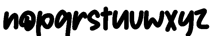 Hidgoi Font LOWERCASE