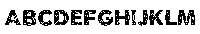 Hier Regular Font UPPERCASE