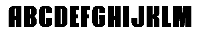 Hierarkie Black Font UPPERCASE