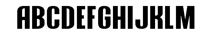 Hierarkie Bold Font UPPERCASE