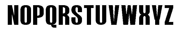 Hierarkie Bold Font UPPERCASE