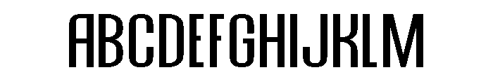 Hierarkie Regular Font UPPERCASE