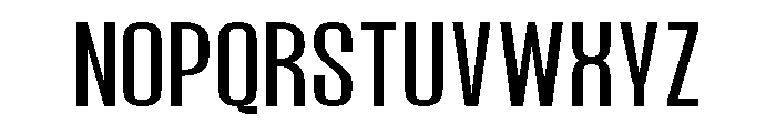 Hierarkie Regular Font UPPERCASE