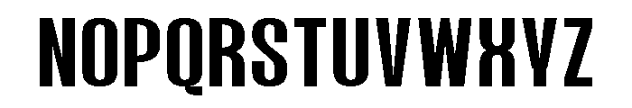 Hierarkie Semi Bold Font UPPERCASE