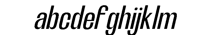 Hierarkie Slanted FONT
