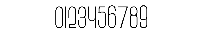 Hierarkie Thin Font OTHER CHARS