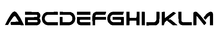 Hierix Font UPPERCASE