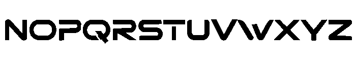 Hierix Font UPPERCASE