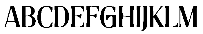 High Fashion Font UPPERCASE