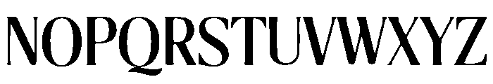 High Fashion Font UPPERCASE
