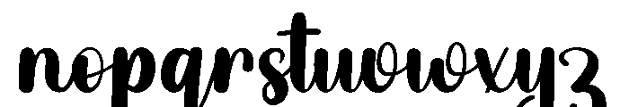 High Island Font LOWERCASE
