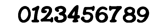 High_Marks Font OTHER CHARS