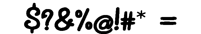High_Marks Font OTHER CHARS