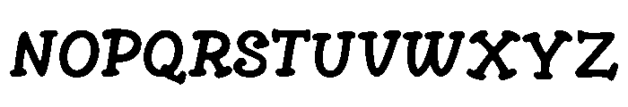 High_Marks Font UPPERCASE
