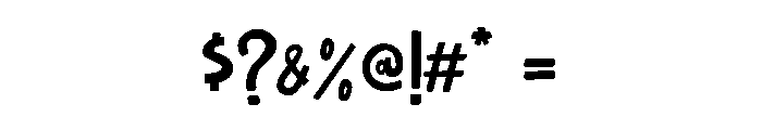 High Star Font OTHER CHARS
