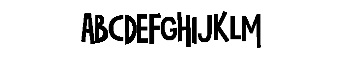 High Star Font UPPERCASE