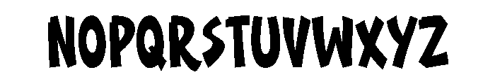 High Street Font UPPERCASE