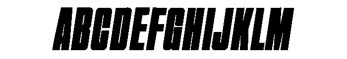 High Volt Font UPPERCASE