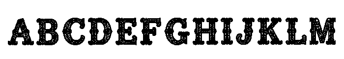 High_contrast Display Regular Font UPPERCASE