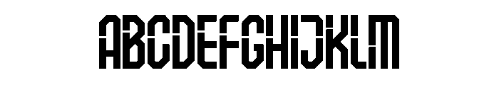 Highbrok Font UPPERCASE