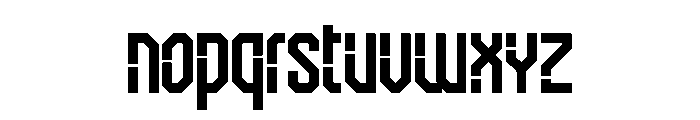 Highbrok Font LOWERCASE
