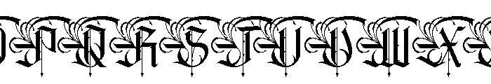 Highcrest Font UPPERCASE