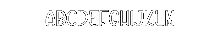 Highland Babycow Font UPPERCASE
