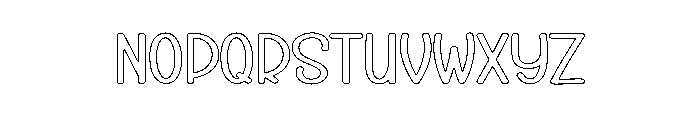 Highland Babycow Font UPPERCASE