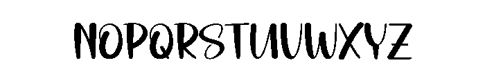 Highland Beautiful Font UPPERCASE