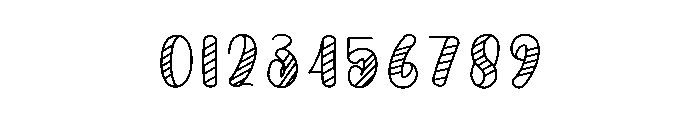 Highland Bookmark Font OTHER CHARS