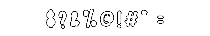 Highland Bookmark Font OTHER CHARS