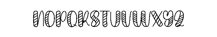 Highland Bookmark Font UPPERCASE