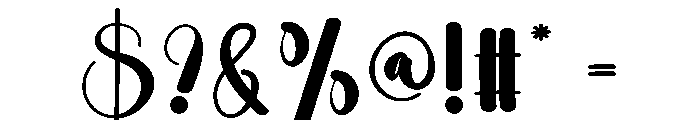 Highland Christmas Font OTHER CHARS