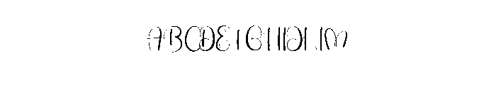 Highland Dreaming Font UPPERCASE