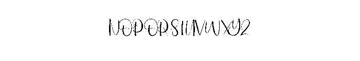 Highland Dreaming Font UPPERCASE