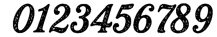 Highland Grove Regular Font OTHER CHARS