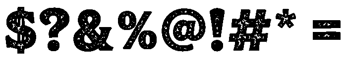 Highland Grove Serif Font OTHER CHARS