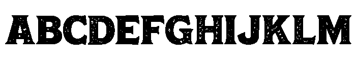 Highland Grove Serif Font UPPERCASE