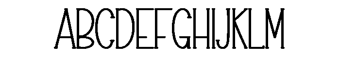 Highland Valentine Font UPPERCASE