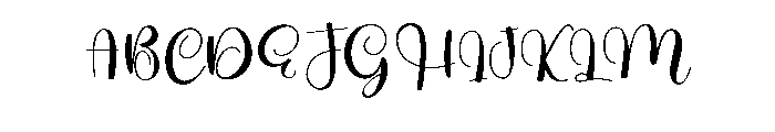 Highland1 Font UPPERCASE