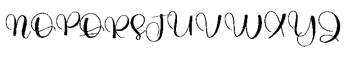 Highland1 Font UPPERCASE