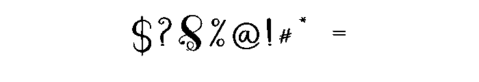 Highlight Darling Font OTHER CHARS