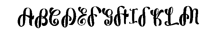Highlight Darling Font UPPERCASE