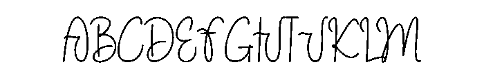 Highlighty Font UPPERCASE