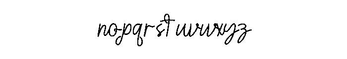 Highlighty Font LOWERCASE