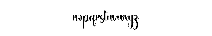 Highquality Font LOWERCASE