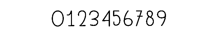 Hightlatter Font OTHER CHARS